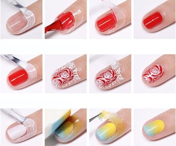 GUMA OCHRONNA DO SKÓREK Peel Off CUTICLE PROTECTOR Preparat Ochronny 5ML