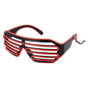 очки со светодиодными жалюзи для вечеринок