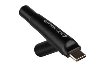 Dayton Audio iMM-6C Skalibrowany mikrofon pomiarowy USB-C dla Apple/Android