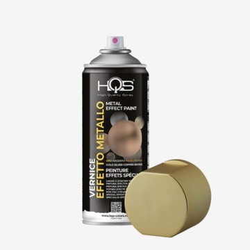 HQS SPRAY LAKIER EFEKT SPECJALNY 400ML ZŁOTY