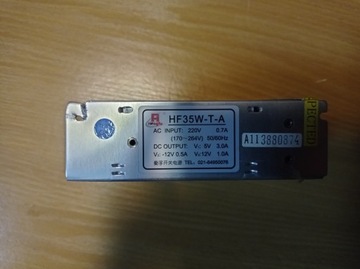 Zasilacz Hengfu HF35W-T-A 220V/5V/12V