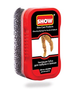 GĄBKA CZYSZCZĄCA DO ZAMSZU I NUBUKU MINI SHOW