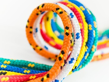 Lina Linka Żeglarska Polipropylenowa 18mm Pleciona CZARNA 10m