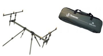 MIKADO Rod Pod ThreeLiner STANOWISKO KARPIOWE + pokrowiec