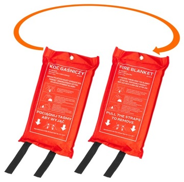 Одеяло противопожарное из стеклопластика ВХП 1,2х1,8м 97-674 Нео