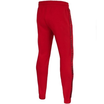 PIT BULL spodnie MERIDAN dres red + wlepa ARI - L