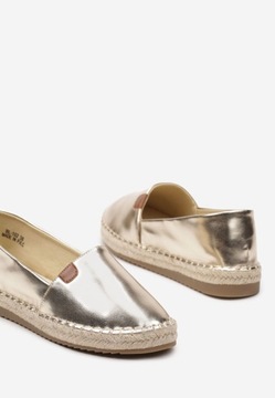 Renee Złote Espadryle damskie 40