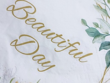 Салфетка бумажная для декупажа Beautyful Day - 1 шт.