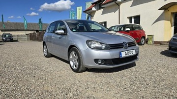 Volkswagen Golf VI Hatchback 5d 1.6 TDI-CR DPF 105KM 2009 Volkswagen Golf 2xPDC, AC auto