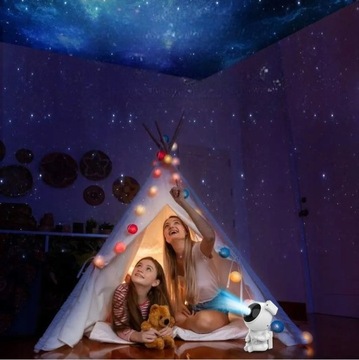 Небо Звезда Проектор Космонавт Астронавт Ночная Лампа Белый