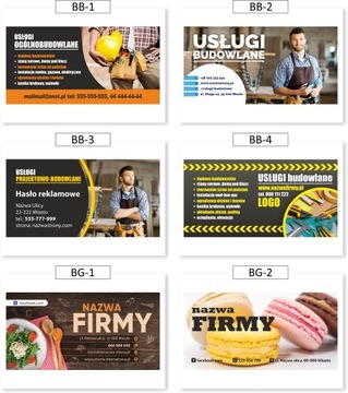 ШАБЛОНЫ РЕКЛАМНОГО БАННЕРА 1х2м ГАСТРОНОМИЧЕСКИЕ УСЛУГИ