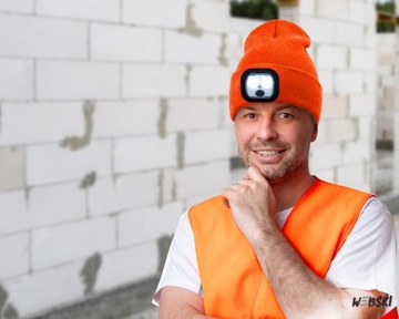 НЕОНОВАЯ ШАПКА ДЛЯ ГОЛОВЫ И УШЕЙ ЗИМНЯЯ ТЕПЛАЯ СВЕТОДИОДНАЯ ЛАМПА