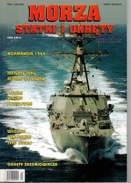 MORZA STATKI I OKRĘTY 4/2004 WŁOSKIE PANCERNIKI DUILIO