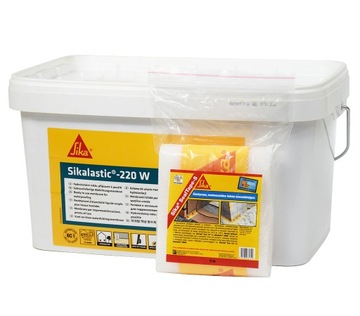 FOLIA W PŁYNIE SIKA SIKALASTIC 220W 16KG + TAŚMA