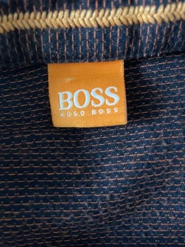 7 KOSZULKA POLO BOSS GRANAT ORANGE M