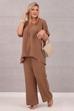 ЖЕНСКИЙ ЛЕТНИЙ КОМПЛЕКТ, БОЛЬШИЕ РАЗМЕРЫ ПОЛЬСКИЙ ПРОИЗВОДИТЕЛЬ, ШИРОКИЙ ВОЗДУХ