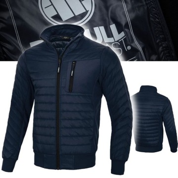 PITBULL MĘSKA KURTKA WIOSENNA PRZEJŚCIOWA SHADOW DARK NAVY GRANATOWA XXL