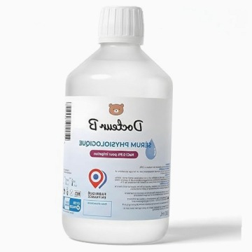 Сироватка фізіологічні 0 9% NACL 500 мл для очей носа вуха корок шкалою