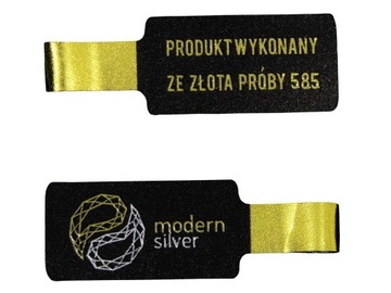 ZŁOTY ŁAŃCUSZEK PRÓBA 585 DWUKOLOROWY 7,0 MM