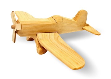Drewniany samolot myśliwski CORSAIR F4U
