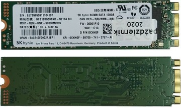 Dysk SSD M.2 HYNIX 128GB 530MB/s SC308