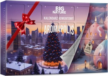 Świeca zapachowa sojowa Kalendarz adwentowy Świece Sojowe Big Nature