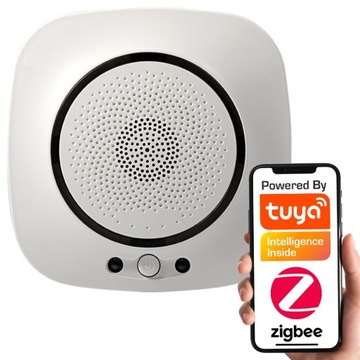 Czujnik Gazu ZigBee Metan elektrozawór TUYA