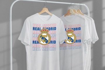KOSZULKA DZIECIĘCA T-SHIRT DLA DZIECKA REAL MADRYT 116 PREZENT JAKOŚĆ