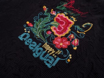 DESIGUAL SUPER PLASZCZYK JAK NOWY roz S