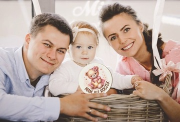 Karty do zdjęć TABLICZKI DUŻE z miesiącami pierwszy rok życia na prezent R