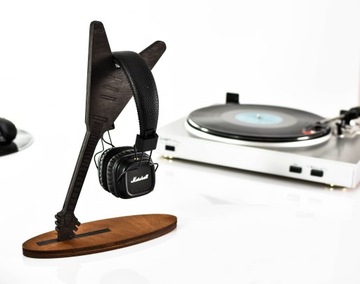 Вешалка для наушников, деревянная подставка, гитара, подарок, музыка, деревянная подставка