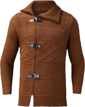Solidny top Bluzka sweter męski i długi rękaw Swetry męskie