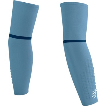 Rękawki Kompresyjne COMPRESSPORT ARMFORCE ULTRALIGHT Niebieskie T1