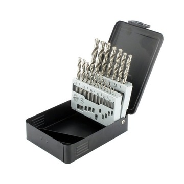 Zestaw wierteł do metalu HSS-GS 1-10 mm ABRABORO