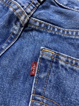 Levi's 521 STRAUSS LEVIS oryginalne Spodnie niebieskie Jeansy W 36 L 36