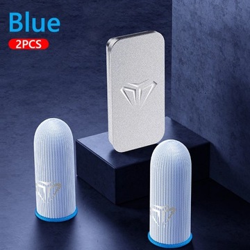 1/2 Pair Kitchen Finger Cover Gaming Finger Sleeve Breathable Fingertips