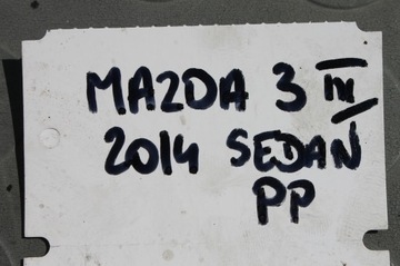 KLIKA DVEŘE PRAVÝ PŘEDNÍ MAZDA 3 III BM 13-18