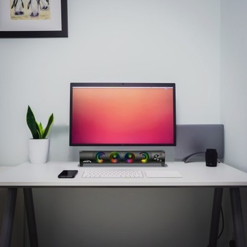 GŁOŚNIKI KOMPUTEROWE DO PC LAPTOPA 2w1 SOUNDBAR