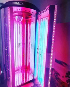 Солярий стоячий SMART PLATINIUM UV + RED COLLAGEN LED - НОВИНКА!!!