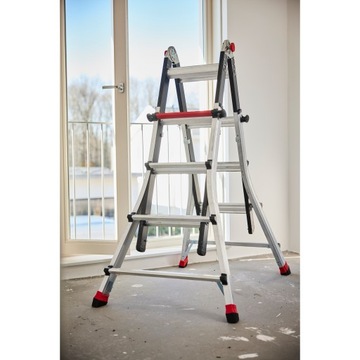 Лестницы алюминиевые шарнирные 4х4 ALTREX