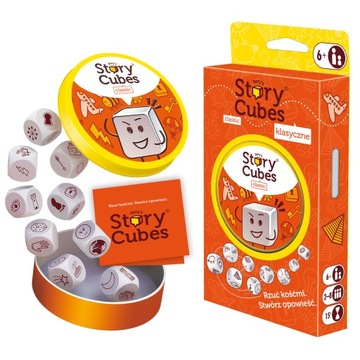 STORY CUBES CLASSIC KLASYCZNE ORIGINAL NOWA EDYCJA TOWARZYSKA NARRACYJNA
