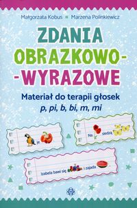 Materiał do terapii głosek p pi b bi m mi Kobus
