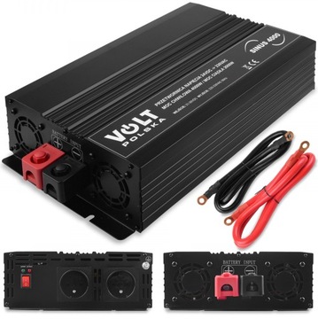 PRZETWORNICA PRĄDU NAPIĘCIA SINUS 24V 230V 4000W