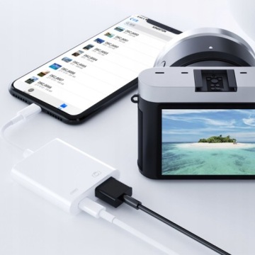 OTG АДАПТЕР USB 3.0 LIGHTNING IPHONE IPAD