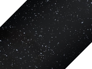 Самоклеящийся шпон мебельный Гранит черный, гладкая структура, глянцевый, 45х2м