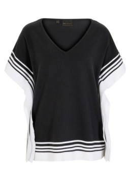 ДЖЕМПЕР-ПОНЧО BPC С КОНТРАСТНЫМ УЗОРОМ X0O 40/42