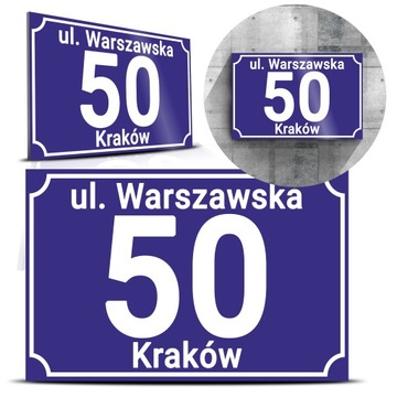 TABLICZKA na dom Tablica Adresowa NUMER DOMU wz 27