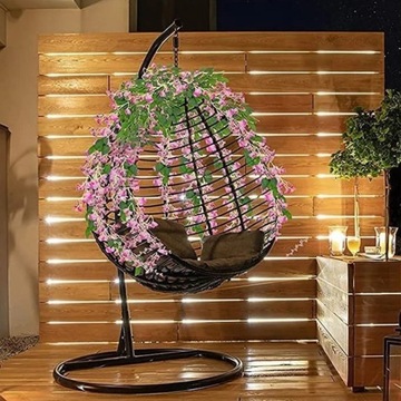 12 искусственных плотных цветочных гирлянд WISTERIA WISTERY PREMIUM XXL для свадьбы