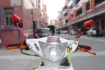 ТЮНИНГ ЗЕРКАЛ МОТОР QAD FLAME M8 M10