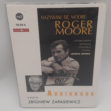 Audiobook Nazywam się Moore, Roger Moore - CD MP3